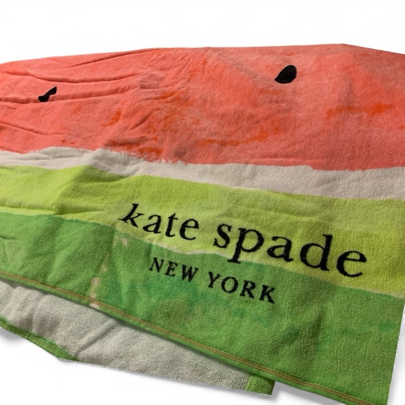 kate spade Kids Watermelon Towel - Orange and Green - Picture 3 of 6